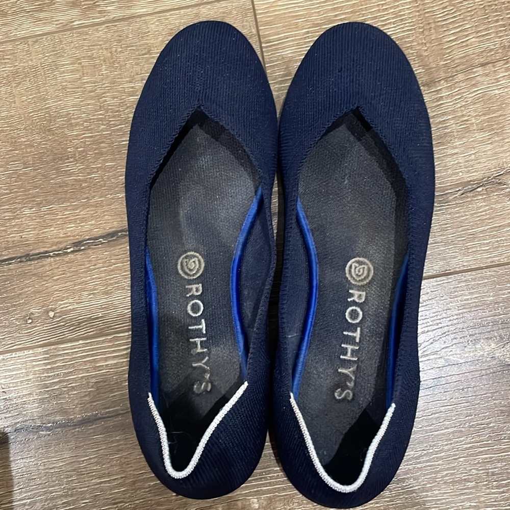 Navy Blue Rothy’s - The Flat